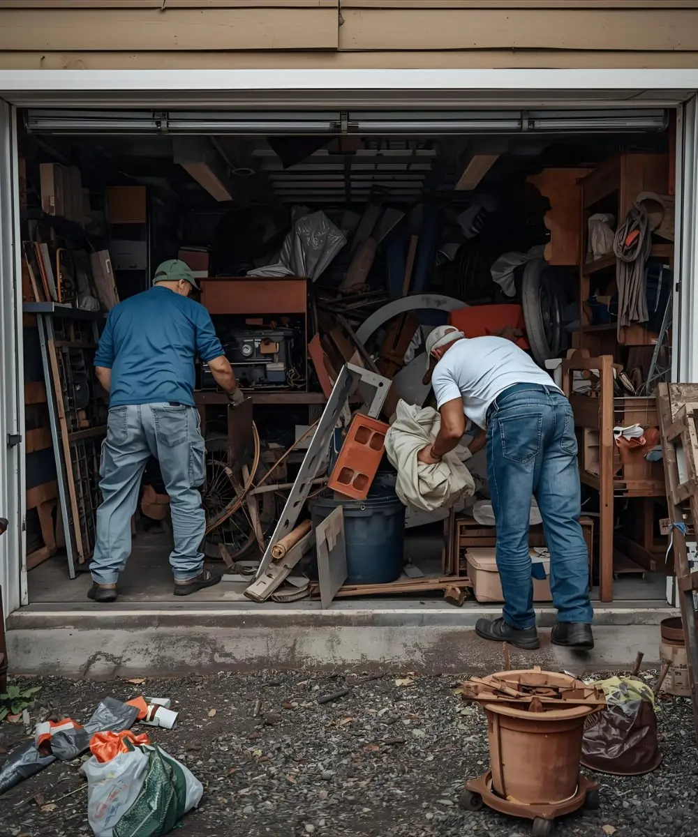 Débarras complet de maisons, garages et locaux