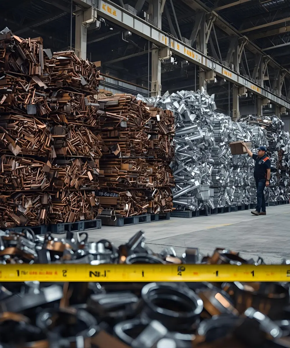 Rachat de ferraille et de métaux en grande quantité